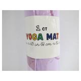 Ankyo Yoga Mat - Purple Cat Theme - 24 in x 60 in