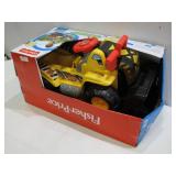 Fisher-Price Big Action Load N Go Ride-On Tractor Bulldozer Ridable Toy