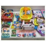 Lot of 25+ Assorted Toys and Games - Lego, Marvel, Call of Duty, Mario, Nintendo, Pac-Man, Sleeping Beauty, Monster Jam, Speedo