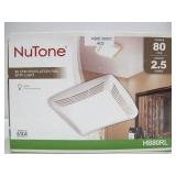Broan-Nuitone HB80RL 80 CFM Ceiling Bathroom Exhaust Fan with Light