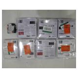 Lot of 8 Assorted Siemens/GE Circuit Breakers