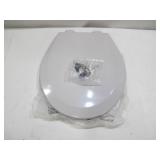 Bemis Lift-Off Round Closed Front Toilet Seat in Ice Gray