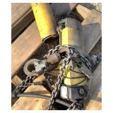 Coffing Hoist, Hydraulic Ram