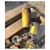 Coffing Hoist, Hydraulic Ram