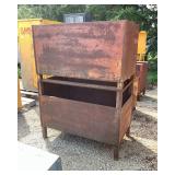 Five Steel Storage Containers
