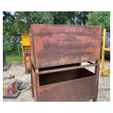 Five Steel Storage Containers