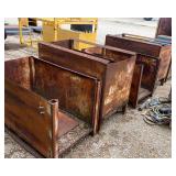 Five Steel Storage Containers