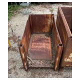 Five Steel Storage Containers