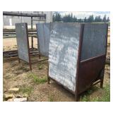 Galvanized Storage Bins