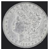 1886 Morgan Silver Dollar - Uncirculated