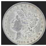 1890 Morgan Silver Dollar - Uncirculated
