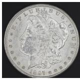 1897 S Morgan Silver Dollar - Uncirculated