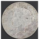1928 S Peace Silver Dollar - AU