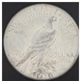 1922 S Peace Silver Dollar - AU
