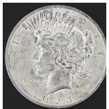 1923 Peace Silver Dollar - Uncirculated