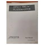 A.B. Dick Digital PlateMaster 34 SC/HSC With Instructions, & Parts Manual  Unit Measures 44.5" X 28" X 56"  *Buyer Responsible For Removal* *No Assistance or Equipment will be Available for Removal*