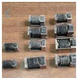 Vintage Metal Stamping Dies *See Ph...