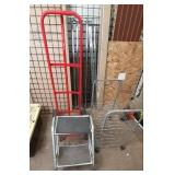 Hand Truck, 2 Step Stool *One Step ...