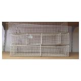 (3) Pegboard Display/Storage Baskets 29.5 X 14" X 5.5"