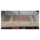 (3) Pegboard Display/Storage Baskets 29.5 X 14" X 5.5"