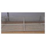 (3) Pegboard Display/Storage Baskets 29.5 X 14" X 5.5"