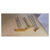 Retail Display Pegboard Hooks With Tags *See Photos*
