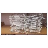 (20) Retail Display Pegboard Wire Shelf Section 25" X 14"