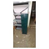 Metal Shelf 36" X 18" X 75"  & Additional Pegboard Display Section *Contents Not Included*...