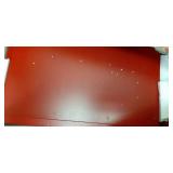 Red Kitchen Cart *Unassembled* *Missing Hardware*