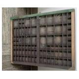 Vintage Printers Box, Letter Tray W...