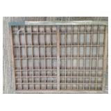Vintage Printers Box, Letter Tray W...