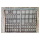 Vintage Printers Box, Letter Tray W...