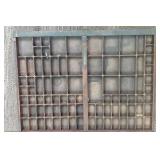 Vintage Printers Box, Letter Tray W...