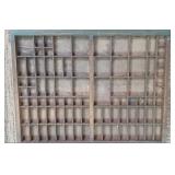 Vintage Printers Box, Letter Tray W...