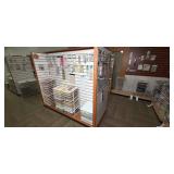 Double Sided Slatwall Display Shelf...