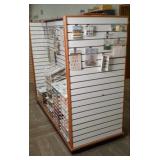 Double Sided Slatwall Display Shelf...