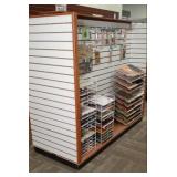 Double Sided Slatwall Display Shelf...