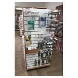 Double Sided Slatwall Display Shelf...
