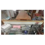 Double Sided Slatwall Display Shelf...