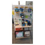 Double Sided Slatwall Panel Board Display Shelving Unit 48" x 30" x 54" *Contents Not Included* *Buyer Responsible For Removal*
