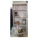 Large 2 Section Vintage Painted Whi...