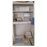 Large 2 Section Vintage Painted Whi...