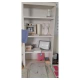 Large 2 Section Vintage Painted Whi...