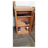 Wood 3 Shelf 21" x 13.5" x 37" Disp...