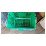 Metal Shopping Basket Stand Full of...