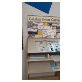 Wood Podium Style Stand with Attach...