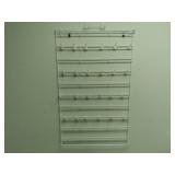 Wire Wall Display Shelf with Hanger...