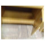 Storage TV Stand on Wheels 25" x 14...