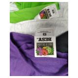28.8 Gallon Tote With Lid Full of New T-Shirts *Various Sizes & Colors* *See Photos*
