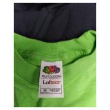 28.8 Gallon Tote With Lid Full of New T-Shirts *Various Sizes & Colors* *See Photos*